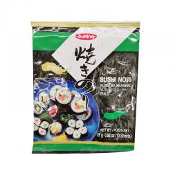 Sukina 韩国烤海苔 寿司紫菜24g/SUKINA KOREAN ROASTED SEAWEED 10 SHEETS