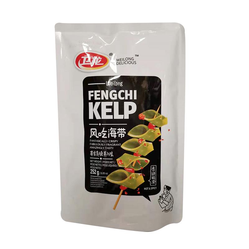 卫龙 风吃海带 香辣味252g/Knackige scharf gewurzte Seetang 252G