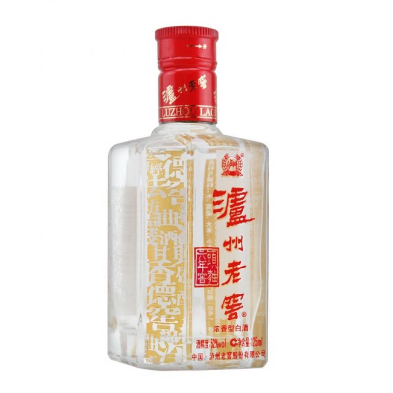 泸州老窖 白酒 六年窖头曲 52° 100ml/LUZHOU TOUQU 100ml
