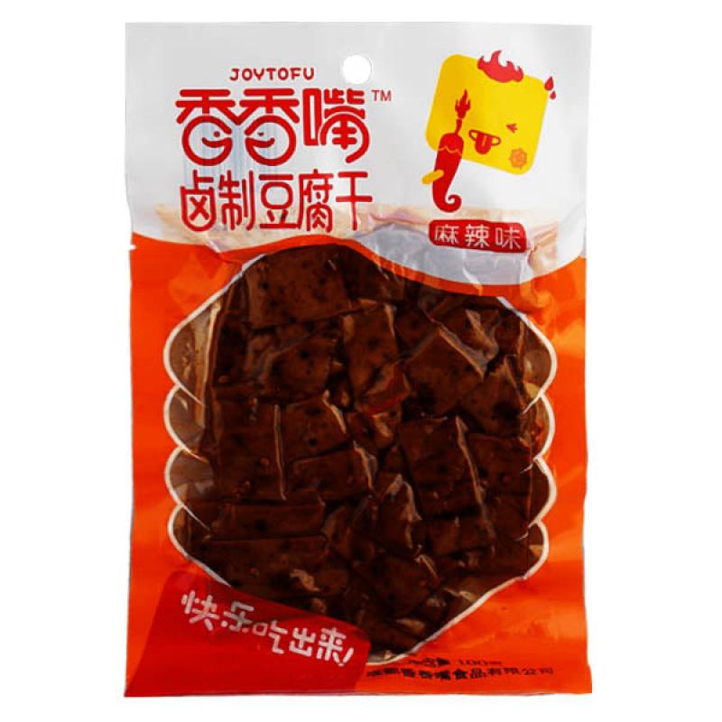 香香嘴 麻辣豆干 100g/Gewuerzte Tofu 100g