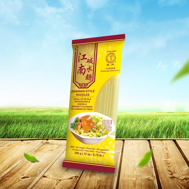 春丝 江南碱水面 340g/Jiangnan alkalische Wasseroberfläche 340g