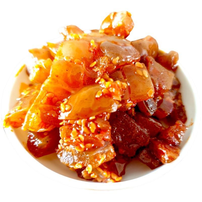 【丁姐烤鸭卤味 单独下单 邮费8.49欧】微辣 卤牛筋500g