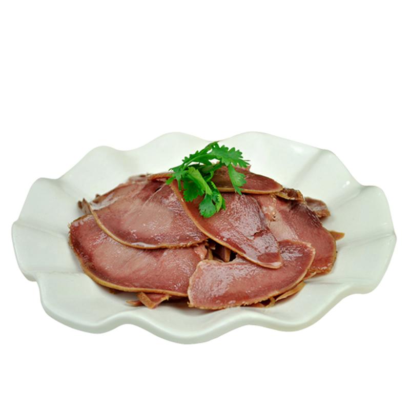 【丁姐烤鸭卤味 单独下单 邮费8.49欧】微辣 卤猪舌一个