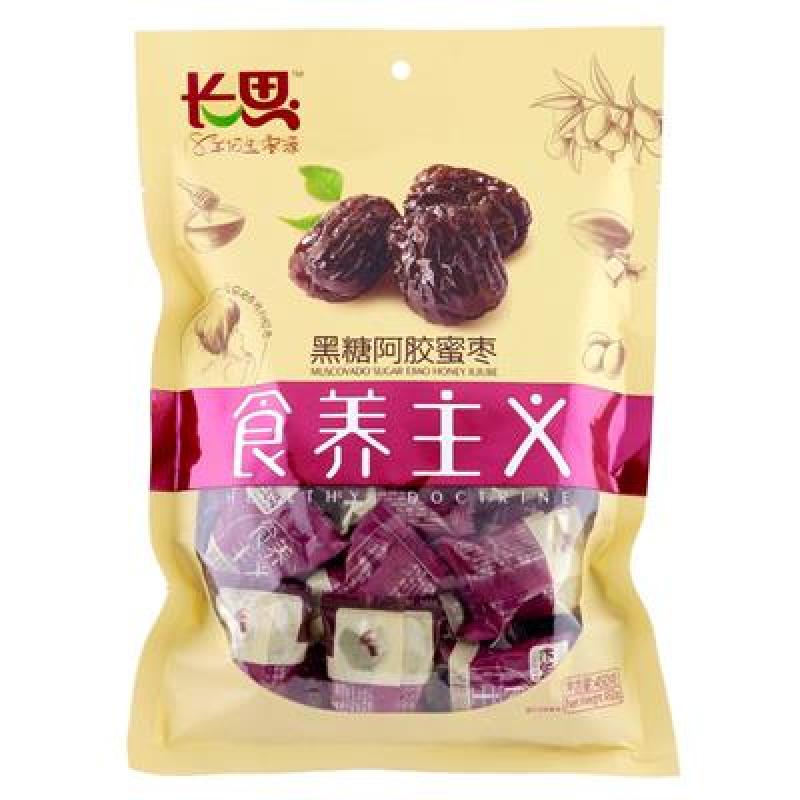 长思 黑糖阿胶蜜枣 450g/Muscovado Suger Ejiao Honey Jujube 450g
