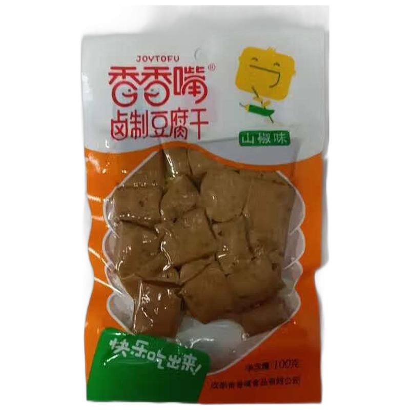 香香嘴 山椒豆干 100g/Getrocknete Bohnen mit Pfeffer 100g