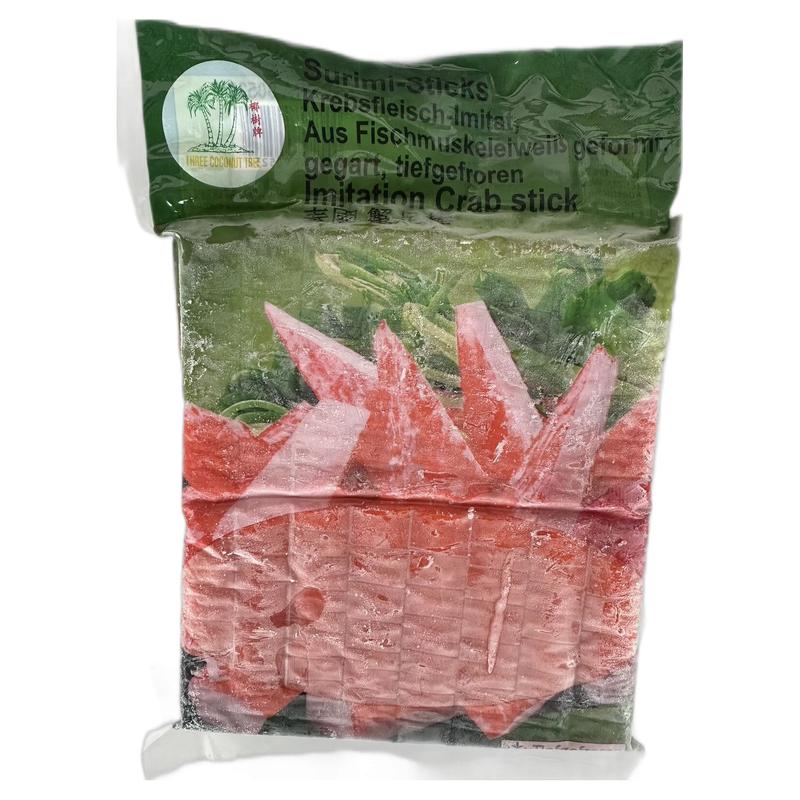 生鲜 火锅丸子 冷冻 椰树牌 蟹肉棒 火锅必备250g/Surimi Krabbe Stäbchen