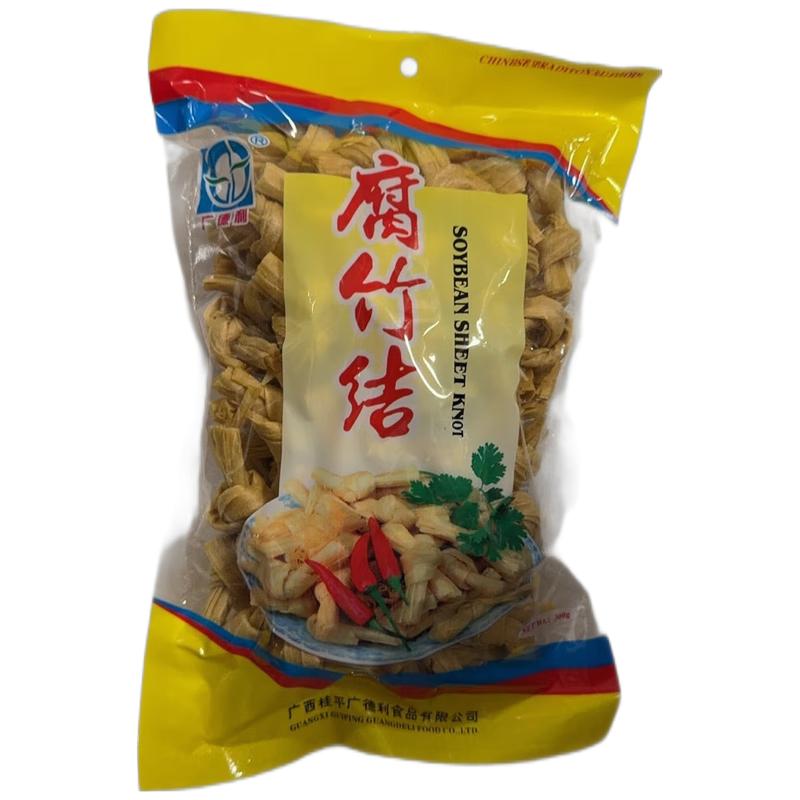 品牌随机 中国 腐竹结 300g/Getrockneter Bohnenquark 300g