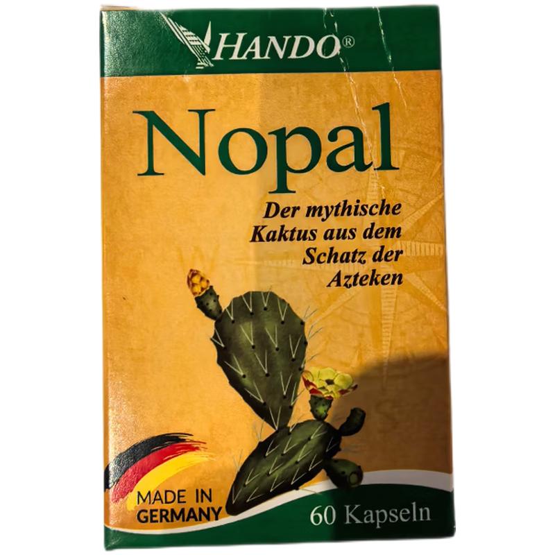 德国 HANDO Nopal诺宝仙山人掌60粒-血糖-胆固醇-消化系统