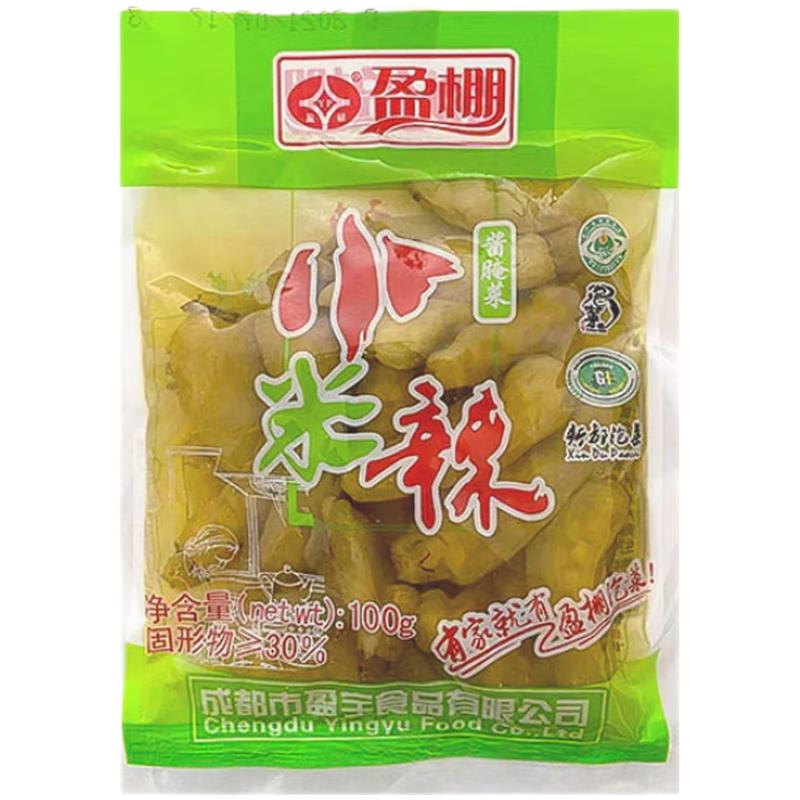 盈棚 小米椒 100g/Chilli Green in water 100g