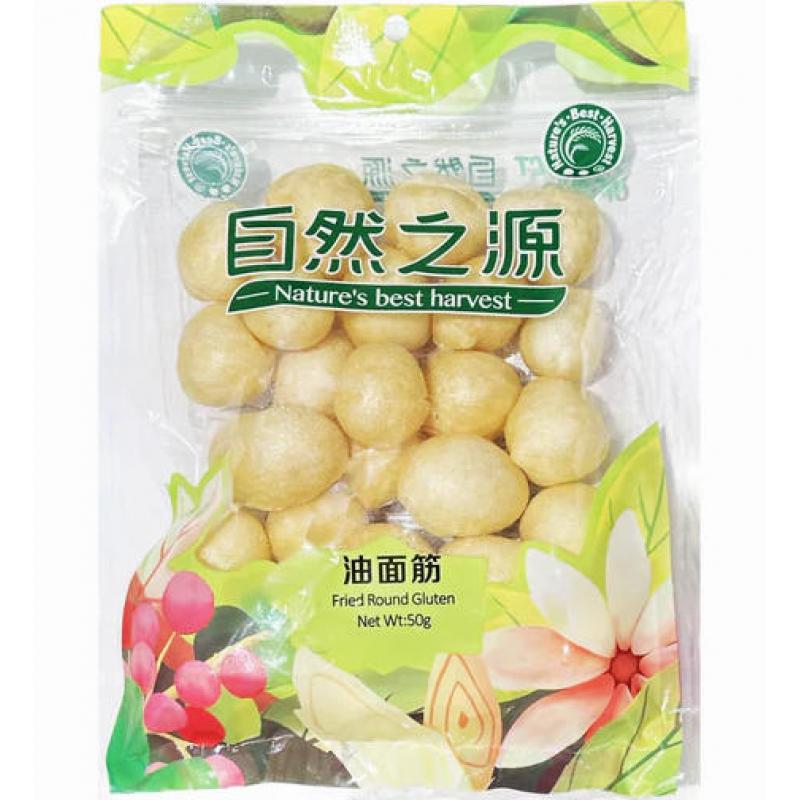 品牌随机 油面筋 50g/Fried Gluten Ball 50g