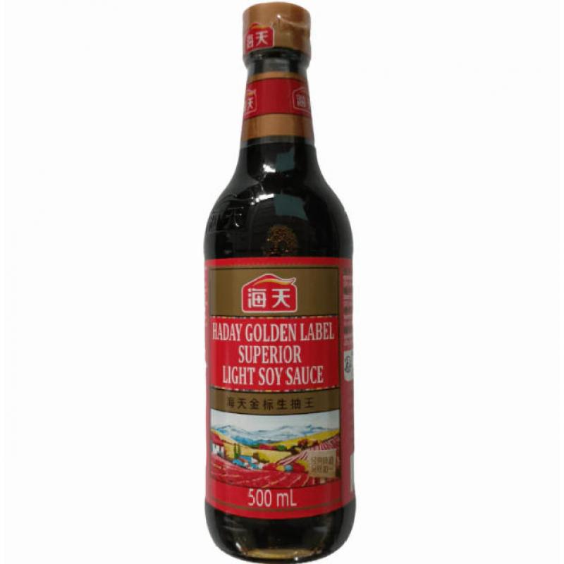 海天 金标生抽王 500ml/HAITIAN golden label Soya Sauce 500ml