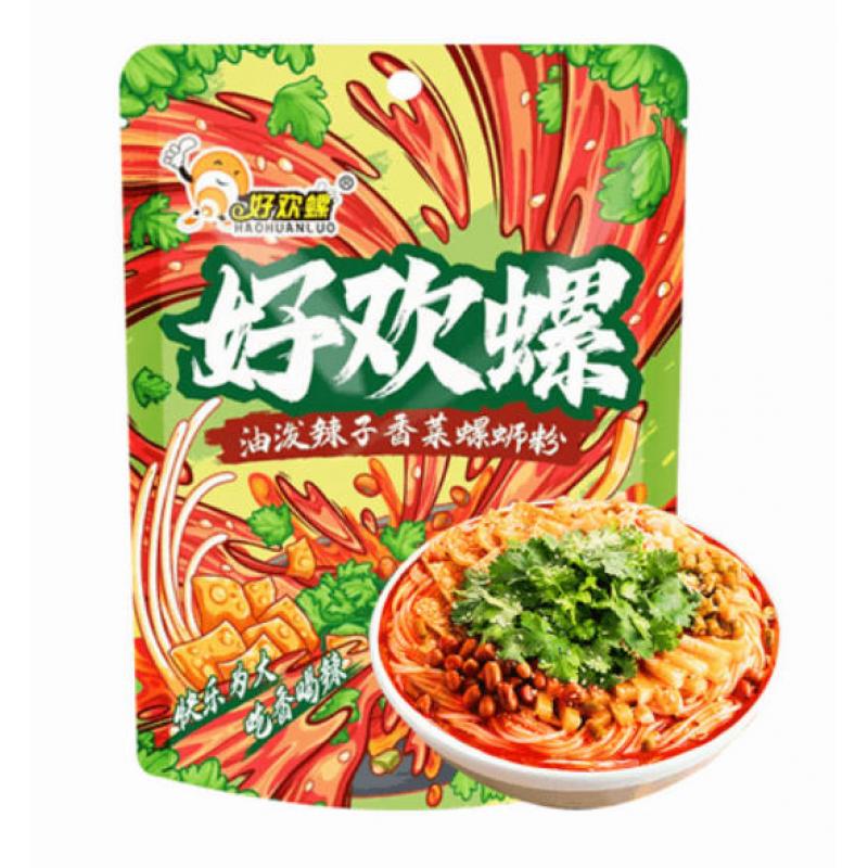 好欢螺 螺蛳粉 油泼辣子香菜味 270G/Schraubenpulver Ölschraub 270G