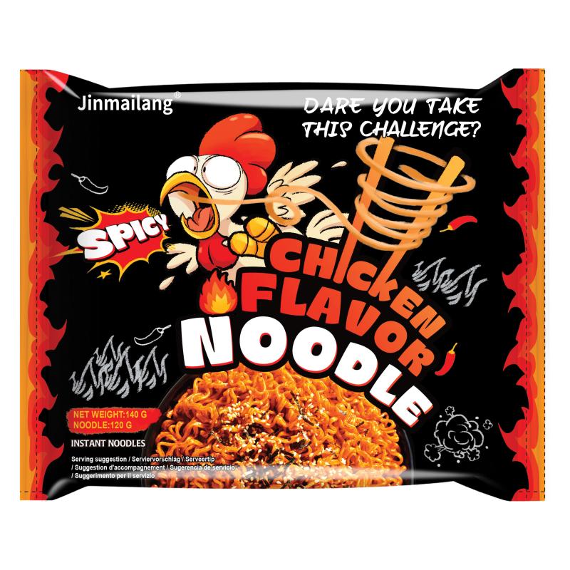 今麦郎 方便面 香辣鸡肉味 140g/JINMAILANG INSTANT NOODLE SPICY CHICKEN FLAVOUR