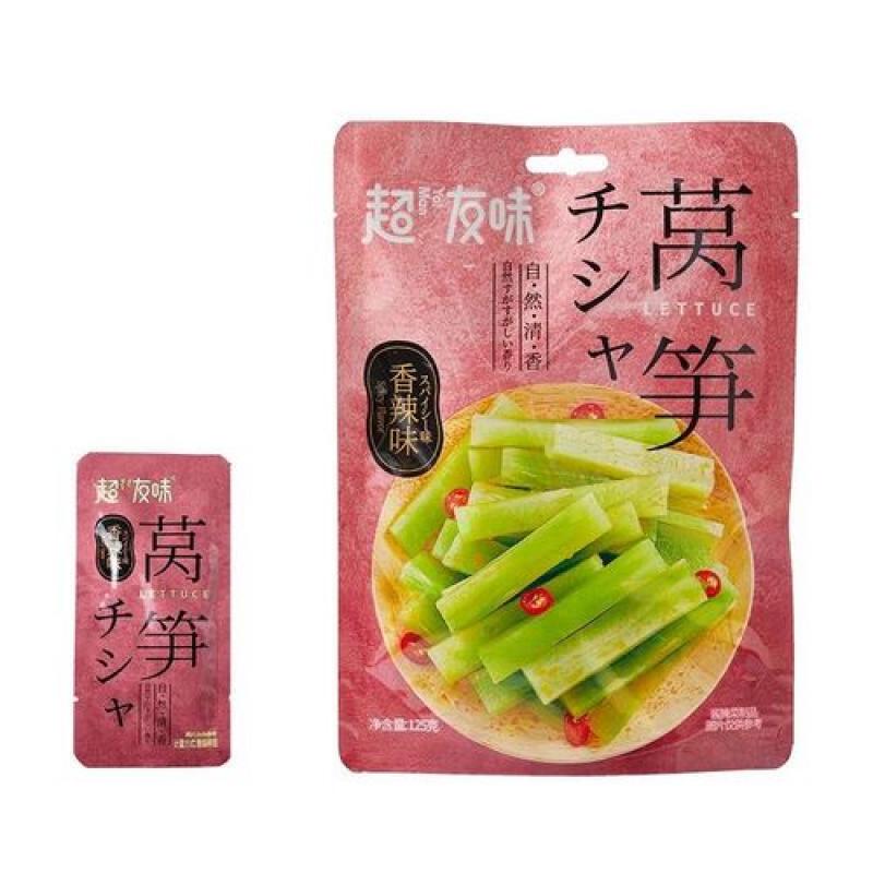 超友味 莴笋（香辣）125G/Salat (würzig) 125g