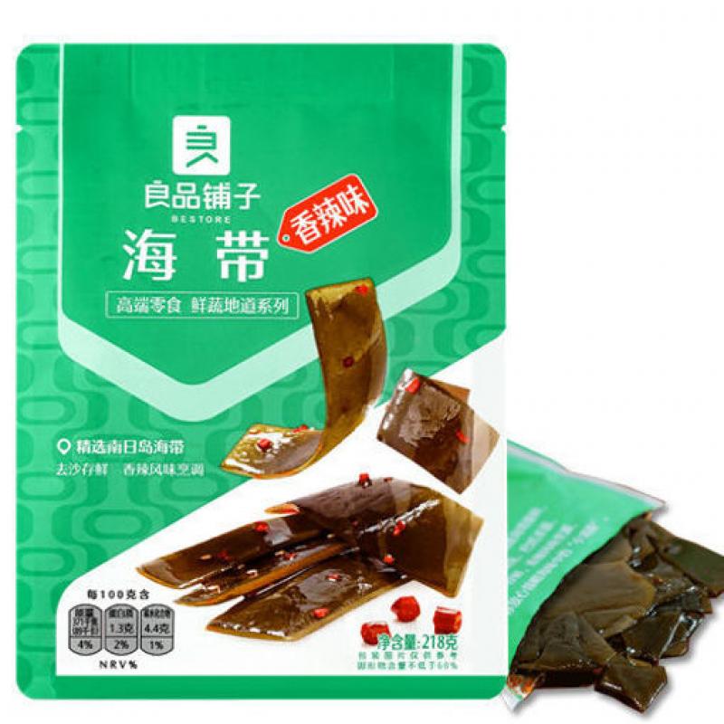 良品铺子 海带 香辣味 218g,Kelp Spicy Flavor