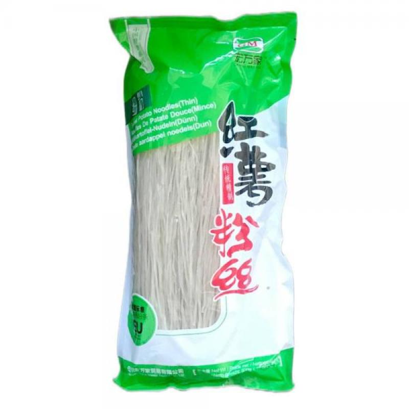 宏万家 红薯粉丝细粉500g/Süßkartoffel Nudel (dünn)