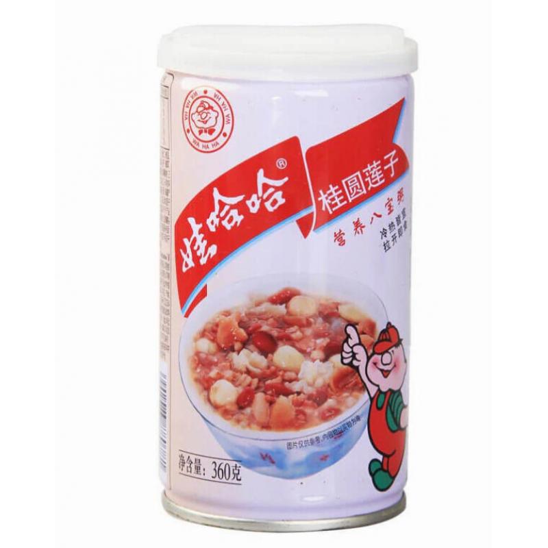 娃哈哈 桂圆莲子八宝粥360g/Klebereisbrei m. Lotus