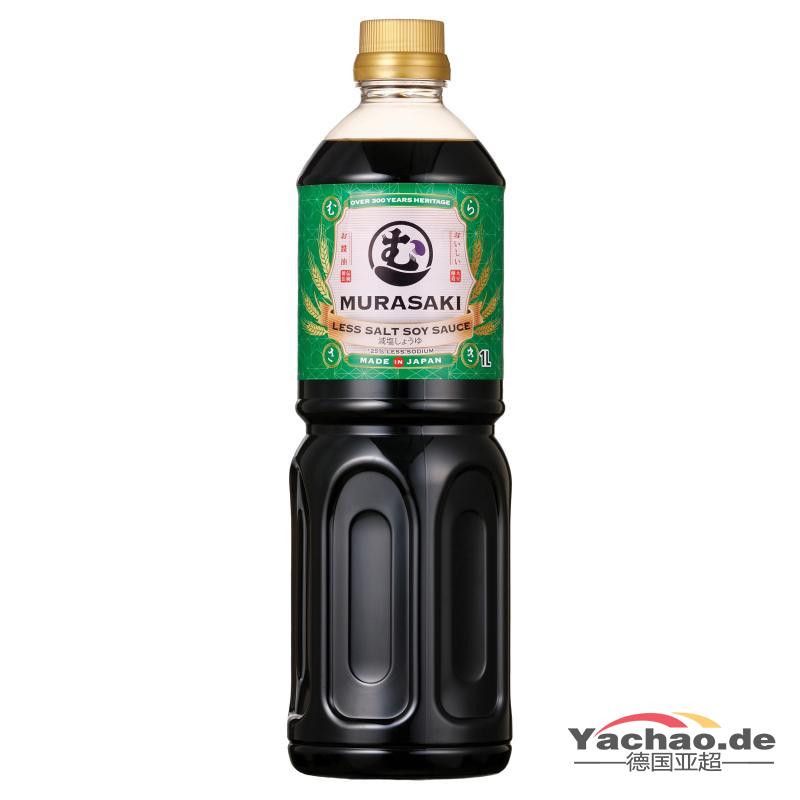 MURASAKI 日本低盐酱油1L/MURASAKI LESS SALT SOY SAUCE 