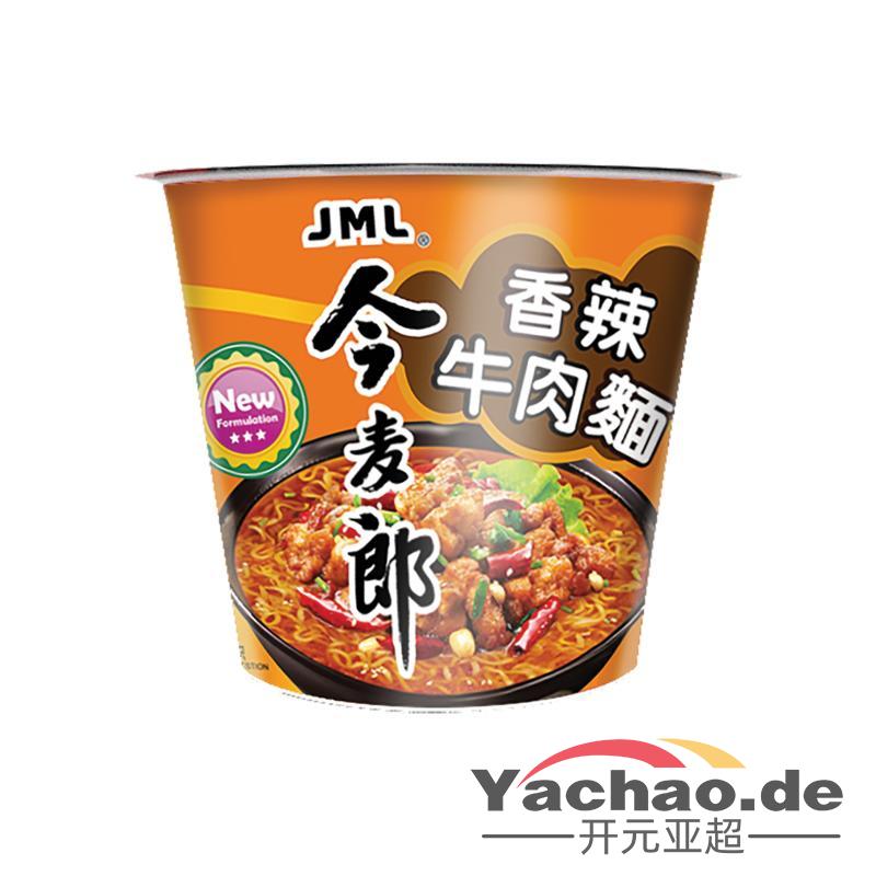 今麦郎 方便面 香辣牛肉面桶装105g/JINMAILANG INSTANT BOWL NOODLE SPICY BEEF FLAVOUR