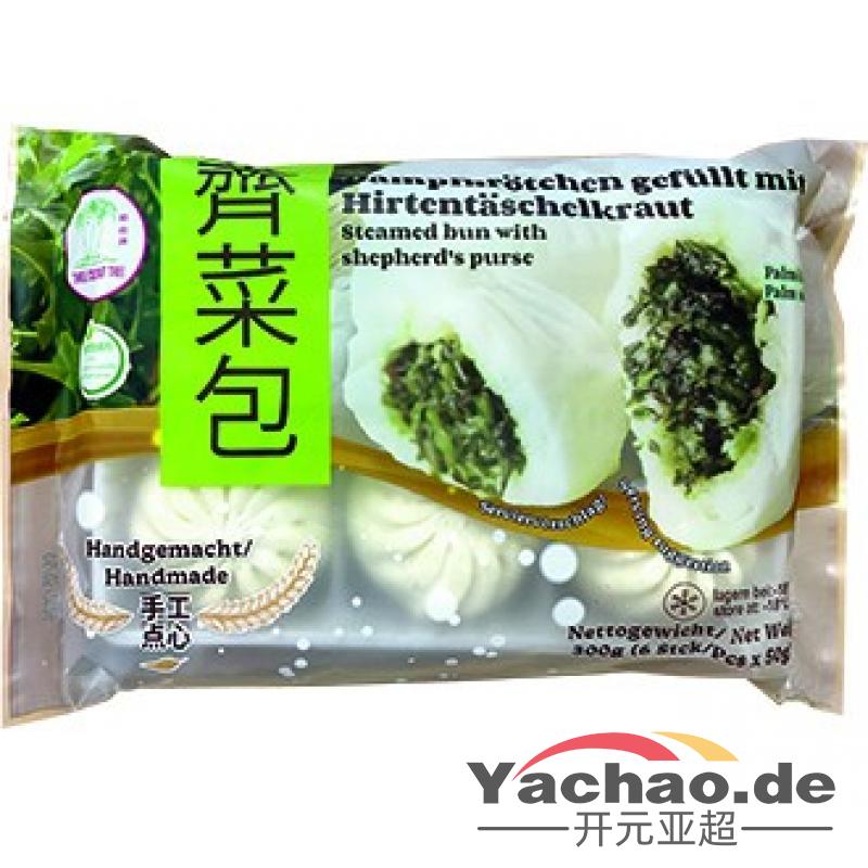 生鲜 冷冻 椰树牌 芥菜包300g/TCT Dampfbrö gefü m Hirtentäschelkr
