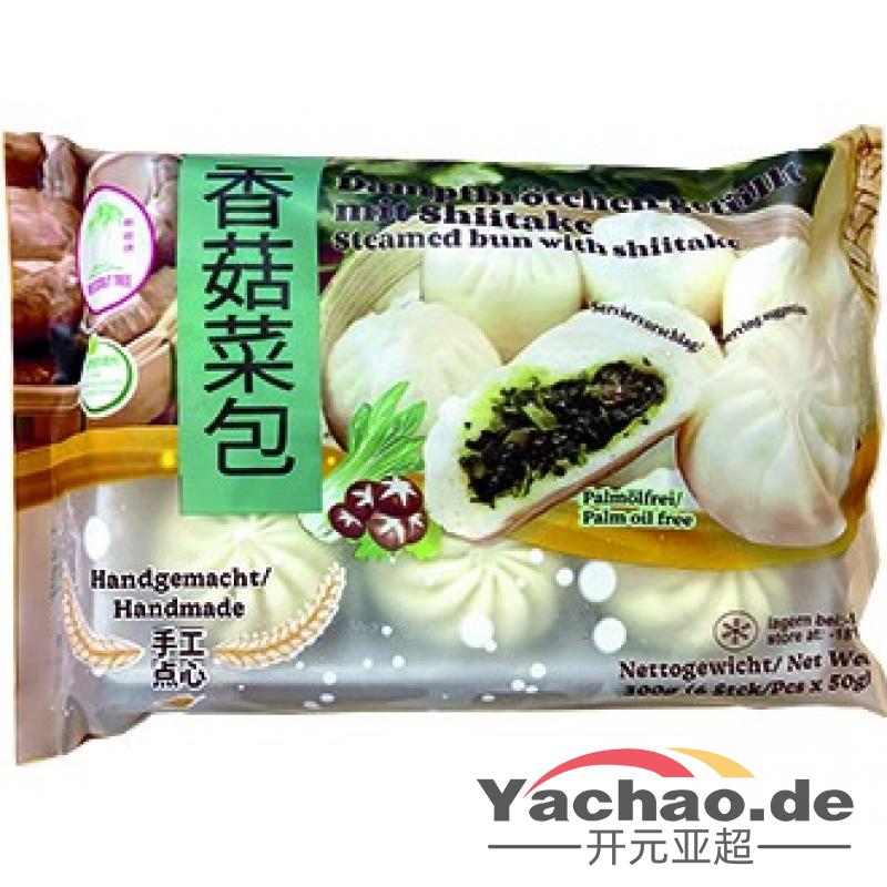 生鲜 冷冻 椰树牌 香菇菜包300g/TCT Dampfbrötchen gefüllt m Shiitake