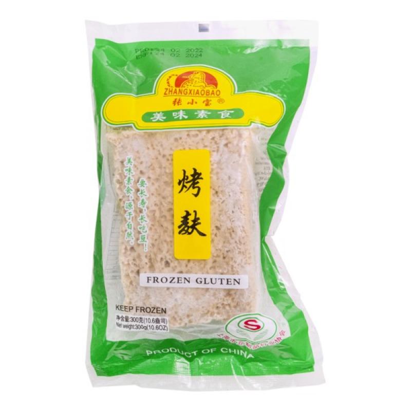 生鲜 冷冻 张小宝 烤麸300g/Z.X.Bao Gluten, tiefgefroren