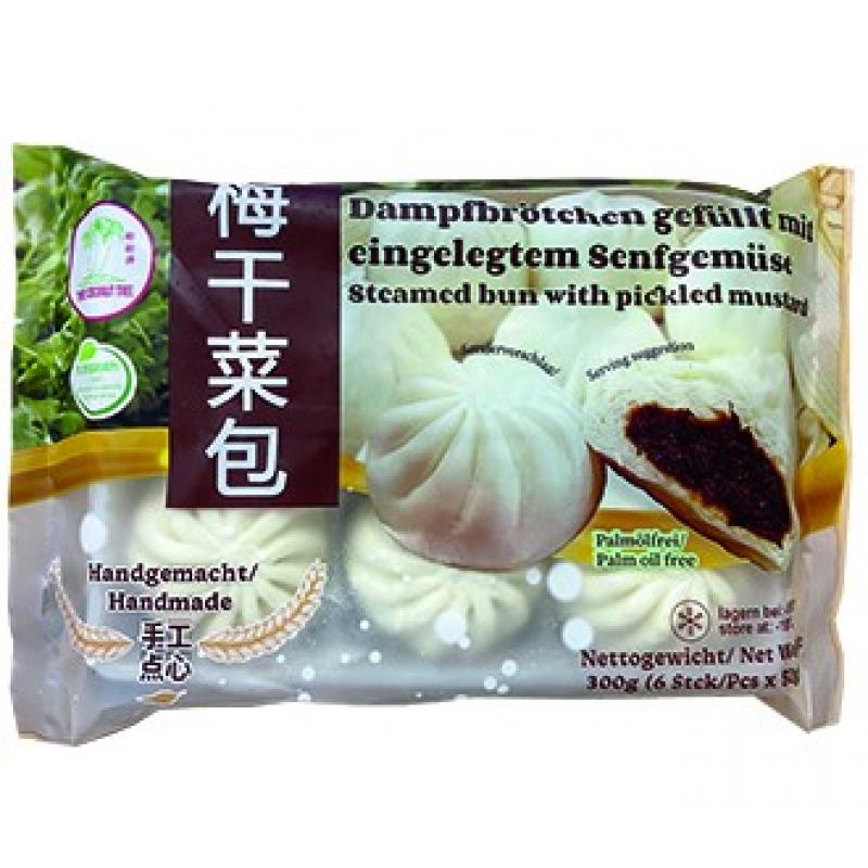 生鲜 冷冻 椰树牌 梅干菜包子300g/TCT Dampfbröt gefü m eingel Senfgem