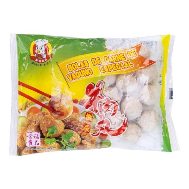 生鲜 冷冻 火锅丸子 蒙福 撒尿牛肉丸360g/MENGFU Saftige Rindfleischbällchen 