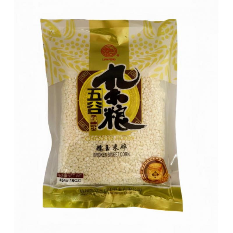 莲峰 糯玉米碎454g/Klebmais Grob gemahlen LIANFENG