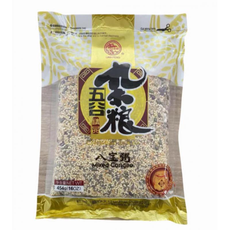莲峰 八宝粥料454g/Gemischt Getreide LIANFENG