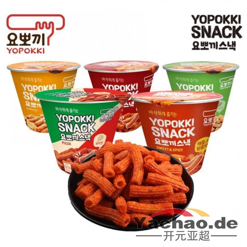 Yopokki 韩国小零食 甜辣味零食50G/Young Poong Yopokki Snack (Sweet & Spicy)