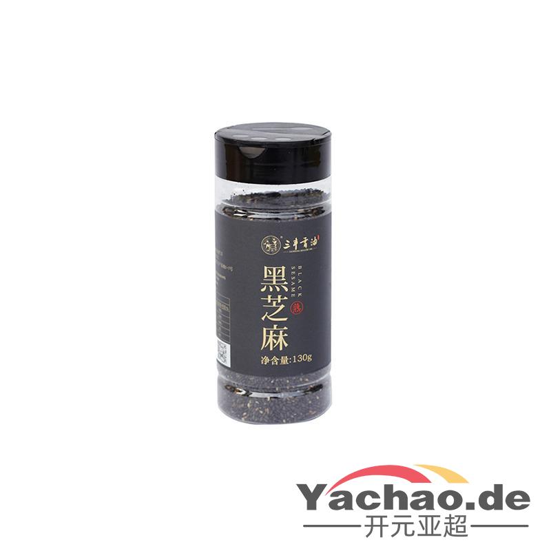 三丰 熟黑芝麻 130g/SANFENG Roasted Black Sesame 130g