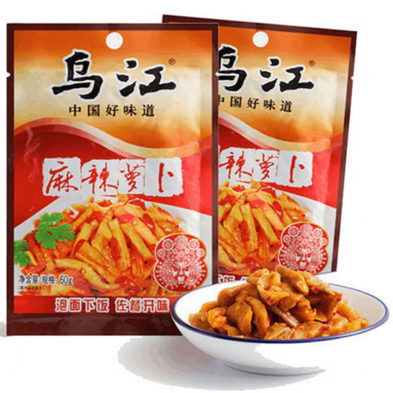 乌江 麻辣萝卜60g/Rötchen 60g