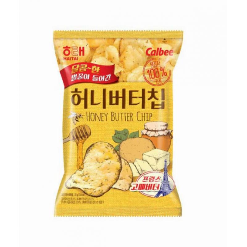 卡乐比 韩国薯片 蜂蜜黄油60g/KR CalbeePotatochip Honey Butter Fl 