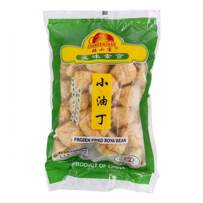 生鲜 冷冻 张小宝 小油丁 火锅豆泡150g/Z.X.BAO Tofu frittiert (klein), tiefgefro