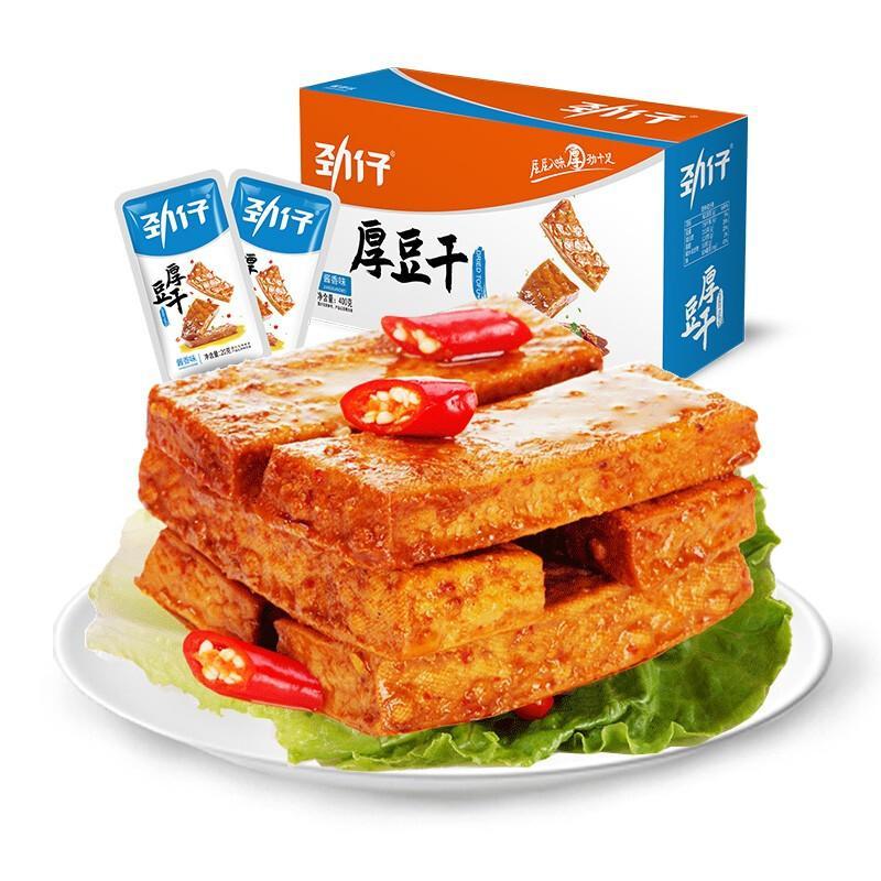 【München】劲仔 厚豆干 酱香味  Harte Tofu pikant 108g