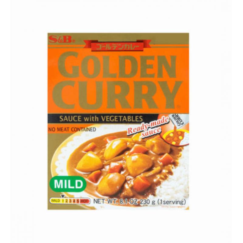【München】S&B 日式蔬菜咖喱酱 微辣 Instant Vegetable Golden Curry mild 230g
