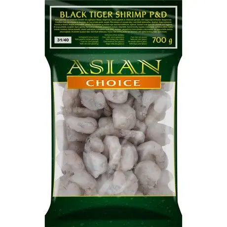【München】黑虎虾去头去壳  ASIANCHOICE BlackTiger Garnele geschält 31/40 1kg