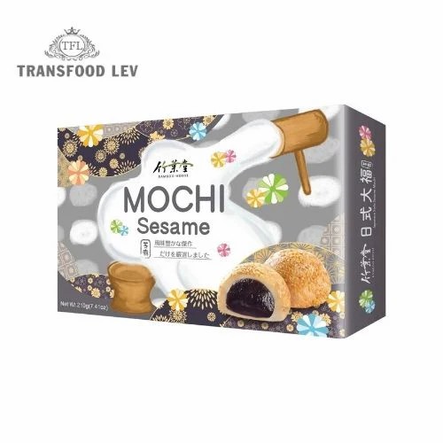 【München】竹叶堂麻薯芝麻味  BAMBOO HOUSE Mochi mit Sesamgeschmack 210g