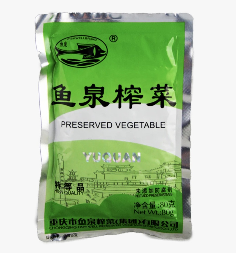 【München】鱼泉榨菜 Senfwurzel eingelegt 80g