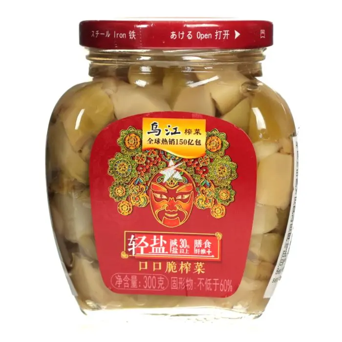 【München】乌江口口脆榨菜轻盐    Senfwurzel eingelegt Salz reduziert 300g