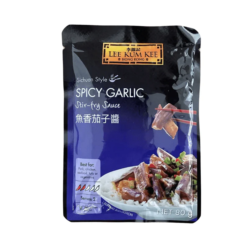 【München】李锦记 魚香茄子醬  Wok-Sauce nach YuXiang-Art mit Knoblauch 50g