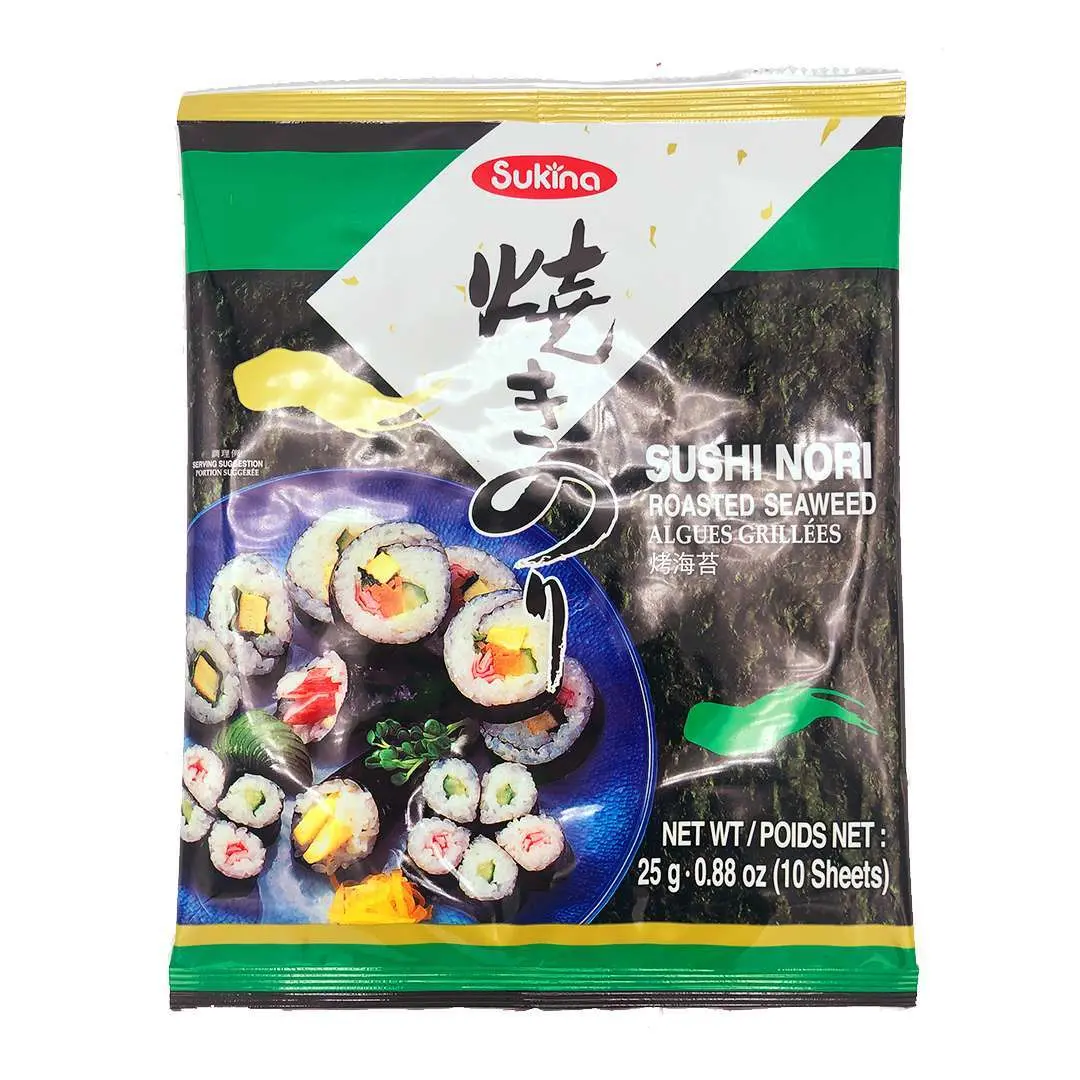 【München】韩国烤海苔寿司紫菜  Sukina Seetang geröstet für Sushi Nori 25g