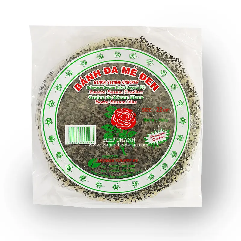 【München】黑芝麻脆饼 Schwarzer Sesamkeks Banh Da Me Den 400g