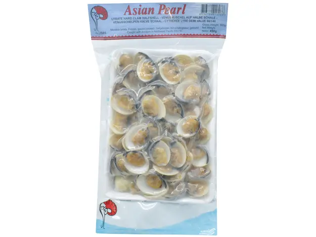 【München】Asian Pearl 蛤蜊 半壳 Venusmschl halb 90/140 500g