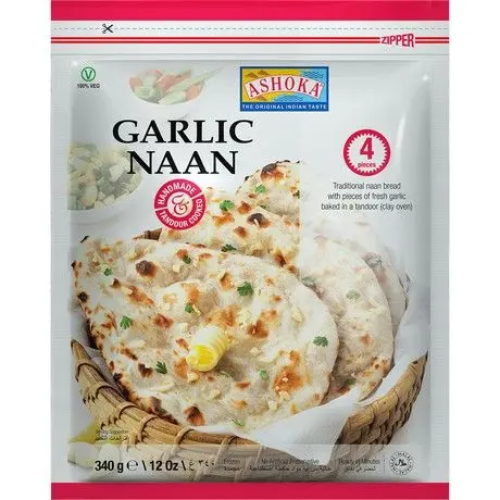 【München】Ashoka 印度囊饼 大蒜 Garlic Naan  426g