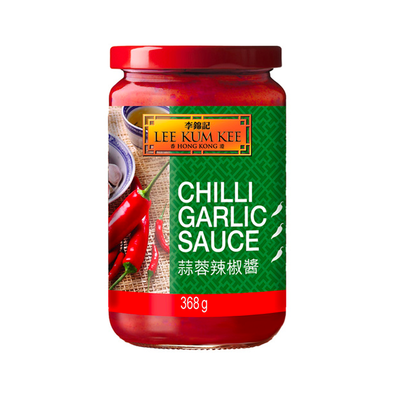 【München】李锦记 蒜蓉辣椒酱 Knoblauch Chili Sauce 368g