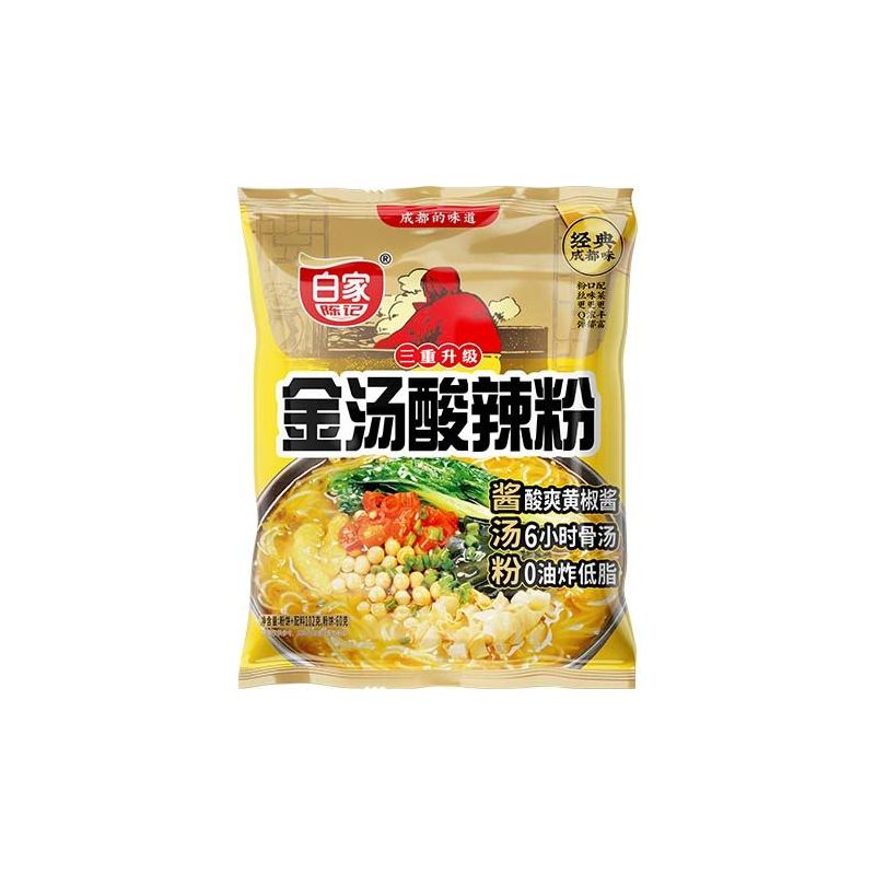 【München】白家 陈记金汤酸辣粉  Instant glassnudeln sauer-scharf 102g