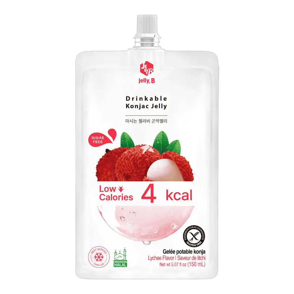 【München】Keumkang 魔芋果冻 荔枝味 Konjak-Gelee Litschi 150ml