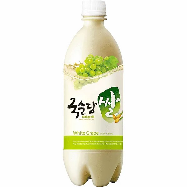 【München】韩国米酒葡萄味  KOOKSOONDANg Reiswein Makgeolli Traube 750ml